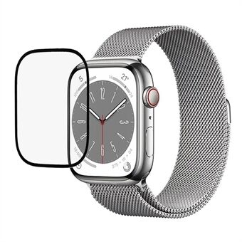 Voor Apple Watch Series 8/7 41mm Volledige Lijm Volledige Dekking Screen Protector Scratch Zijde Afdrukken Gehard Glas Screen Protector HD Screen Film