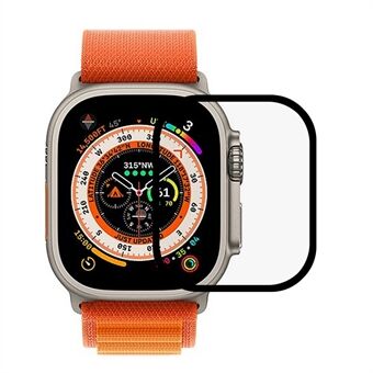 Voor Apple Watch Ultra 49 mm Scratch schermbeschermer PMMA-schermfilm met volledige bescherming