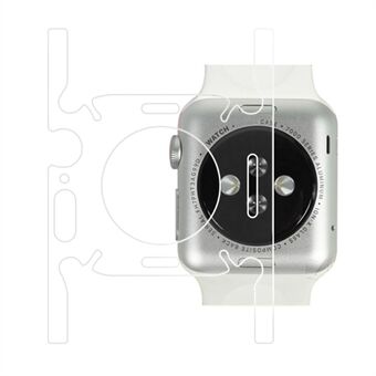 Voor Apple Watch Series 7 / 8 45 mm Watch Back Cover Protector Anti- Scratch HD Clear TPU Back Film