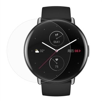 Voor Huami Amazfit Zepp E Rond scherm Smart Watch Zachte TPU-schermbeschermer HD Scratch