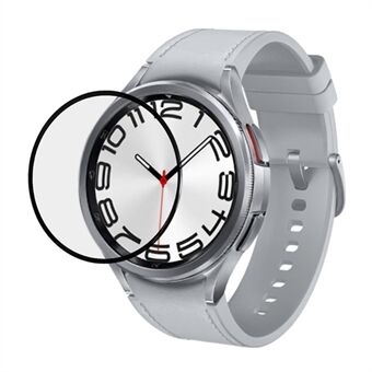 Voor Samsung Galaxy Watch6 Classic 43 mm anti- Scratch schermbeschermer Volledige dekking PMMA horlogeschermfilm