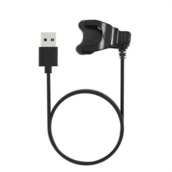 30 cm USB-kabel Smart Watch Oplader Oplaaddock Clip voor ZTE Watch GT EC24C - Zwart