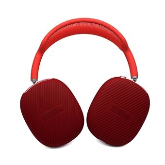 1 paar Stripe Design Silicone Hoofdtelefoon Beschermhoes Cover voor Airpods Max