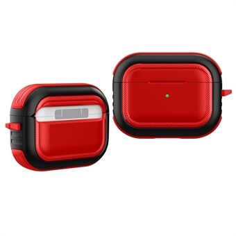 Stijlvolle TPU + pc Anti-drop draadloze hoofdtelefoonhoes Beschermhoes voor AirPods Pro