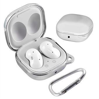 Voor Samsung Galaxy Buds Live Hoofdtelefoon Case Galvaniseren Full Body Hard PC Schokbestendige Headset Box Cover met Haak: