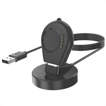 Voor Oppo Horloge 3 Pro /Horloge 3/Horloge 2 42mm/46mm Waterdruppelvorm Smart Horloge Oplader USB-kabel Opladen Stand Telefoon Houder