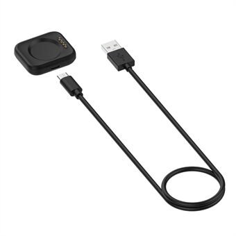 Voor Oppo Horloge 3/Horloge 3 Pro Smart Horloge Usb-kabel Oplader Magnetische Absorptie Opladen Dock met 1 m Oplaadkabel: