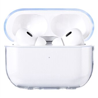 Voor AirPods Pro 2 Transparante Soft TPU Beschermhoes TWS Bluetooth Oortelefoon Anti-drop Cover: