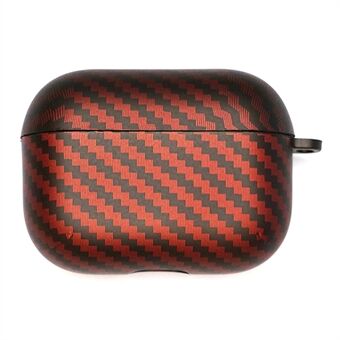 Voor AirPods Pro 2 Carbon Fiber Textuur TPU Beschermhoes Bluetooth Oortelefoon Anti-drop Cover: