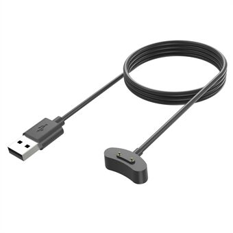 Voor Ticwatch GTW eSIM 1m magnetische absorptie USB-oplaadkabel horlogelader