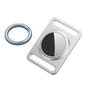 Magnetische metalen Bluetooth-locator Anti-verloren dubbelzijdige beschermhoes voor Apple AirTag