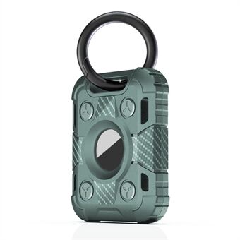 TPU Skin Armor-beschermhoes Anti-verloren apparaat met ringgesp voor Apple Ring Bluetooth-locator