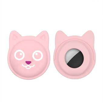 Cat Style Pet Tracker Anti-loss Cover TPU-beschermhoes voor Apple AirTag