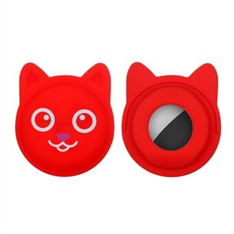 Cat Style Pet Tracker Anti-loss Cover TPU-beschermhoes voor Apple AirTag