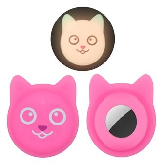 Cat Style Pet Tracker Anti-loss Cover TPU-beschermhoes voor Apple AirTag