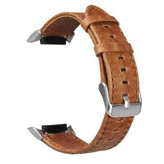 Crazy Horse lederen horlogeband + Steel connector voor Samsung Gear S2 (SM-R730 / SM-R720)