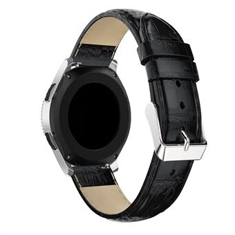 Krokodiltextuur lederen horlogeband 22 mm voor Samsung Galaxy Watch 46 mm