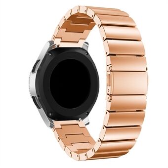 22 mm Steel horlogeband met vlindergesp voor Samsung Galaxy Watch 46 mm