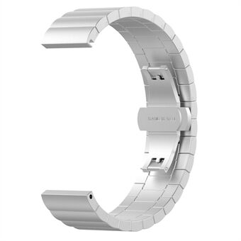 22 mm Steel horlogeband met vlindergesp voor Huawei Smart GT