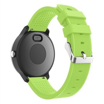 20 mm strepen textuur zachte siliconen horlogeband voor Garmin Vivoactive 3 "