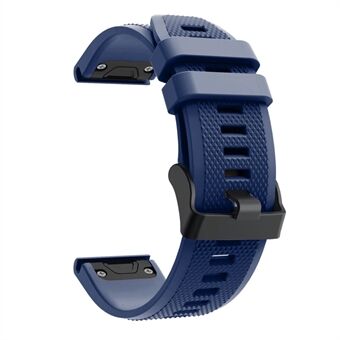 Siliconen sporthorlogeband met zwarte gesp voor Garmin Fenix 5