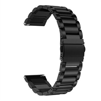 20 mm massief Steel polshorlogeband voor Garmin Forerunner 245 "
