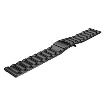 20 MM drie kralen Steel horlogeband vervangende riem voor Garmin Move Luxe / Move Style / Move 3 / Move Venu