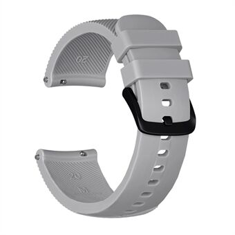 20 mm siliconen horlogeband met twill-textuur voor Smart Luxe / Move Style / Move 3 / Move Venu