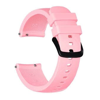 20 mm siliconen horlogeband met twill-textuur voor Smart Luxe / Move Style / Move 3 / Move Venu