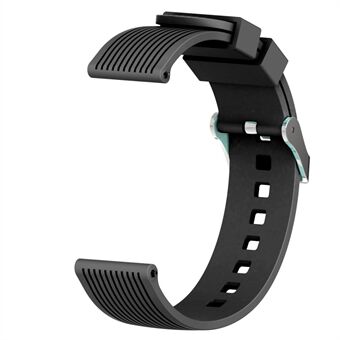 20 mm streeptextuur siliconen Smart horlogeband voor GarminMove Luxe / Move Style / Move 3 / Move Venu