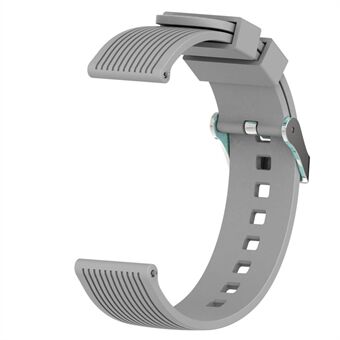 20 mm streeptextuur siliconen Smart horlogeband voor GarminMove Luxe / Move Style / Move 3 / Move Venu
