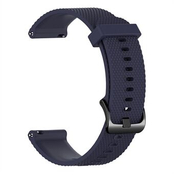 22 mm getextureerde zachte siliconen band vervangende horlogeband voor Garmin Vivoactive 4