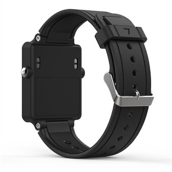 Siliconen Smart Watch Vervangende Band voor Garmin Vivoactive Acetaat - Zwart