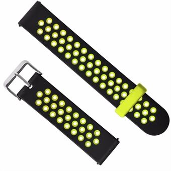 20 mm tweekleurige siliconen polsband voor Huami Amazfit GTS