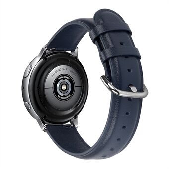 20mm Top lederen Smart horlogeband vervanging voor Samsung Galaxy Watch Active2 44mm