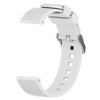 Voor Samsung Galaxy Horloge 5 40mm/44mm/Horloge 5 Pro 45mm Horlogeband Vervanging 20mm Lijnen Zachte siliconen Polsband: