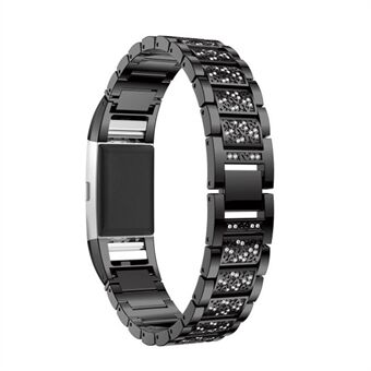 Zinklegering horlogeband Fashion eenvoudige stijl polsband voor Fitbit Charge 2.