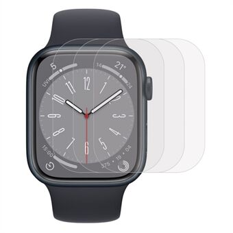 3-delige horlogeschermbeschermer voor Apple Watch Series 9 49 mm, zachte TPU ultraheldere Scratch