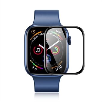 DUX DUCIS 2 stuks Screen Protector voor Apple Watch SE (2023) / SE (2022) / SE / 6 / 5 / 4 40mm, heldere 3D gebogen rand TPE+PMMA horlogefilm.