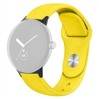 Voor Google Pixel Watch Siliconen sporthorlogeband Quick Release ademende bandpolsband