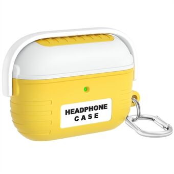 Voor Apple AirPods Pro 2 / AirPods Pro Bluetooth Oordopjes Anti-Val Silicone Hoesje met Hanggordel