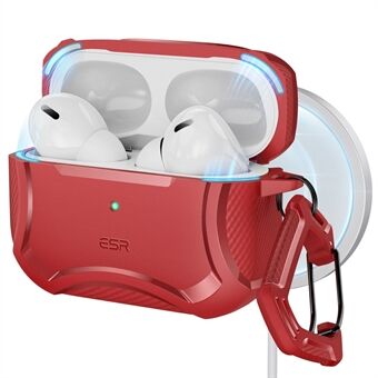 ESR Cyber Armor Serie Hoesje voor AirPods Pro 2 / AirPods Pro TPU+Magnetische Hoes Oordopjes Beschermhoesje