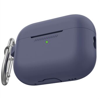 AHASTYLE PT193 Voor Apple AirPods Pro 2 Oortelefoon Opladen Bin Schokbestendig Siliconen Case slagvast Shell Cover met Karabijnhaak