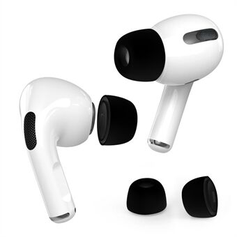 AhaStyle PT99- Pro-1 paar oordopjes voor Apple AirPods Pro / AirPods Pro 2 flexibele siliconen Bluetooth-headset oordopjes, maat: M