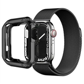 Voor Apple Watch Series 4/5/6/SE 44mm Anti-Drop Watch Case Precieze uitgesneden horloge TPU Protector