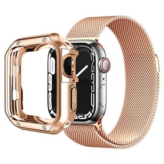 Voor Apple Watch-serie 1/2/3 38 mm beschermhoes Precieze uitsparing Anti-Drop TPU-horlogecover: