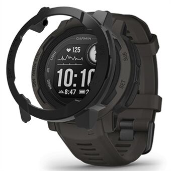 Voor Garmin Instinct 2S Fall Proof Horloge Case Hard PC Cover Frame Half Beschermhoes: