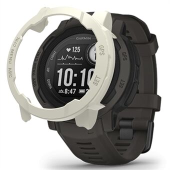 Voor Garmin Instinct 2S Fall Proof Horloge Case Hard PC Cover Frame Half Beschermhoes: