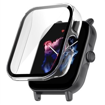 Voor Huami Amazfit GTS3 Drop-proof PC Horloge Case Beschermhoes met Gehard Glas Screen Protector: