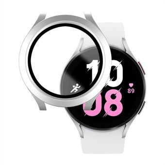 Voor Samsung Galaxy Watch4 40mm / Watch 5 40mm Algehele beschermende harde pc-hoes Aanraakgevoelige waterdichte hoes met gehard glas Screen Protector